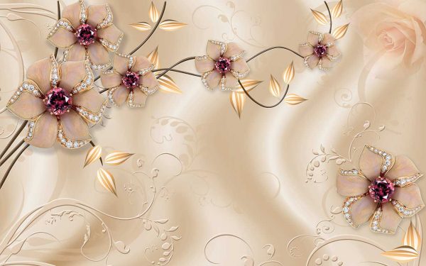 پوستر طرح گل 3D1286