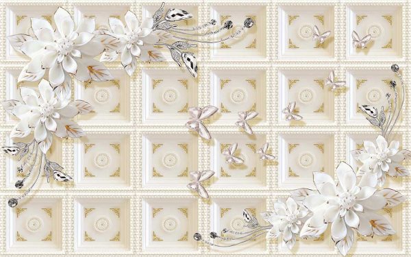 پوستر طرح گل 3D1293