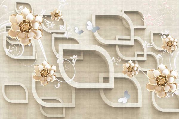 پوستر طرح گل 3D1294