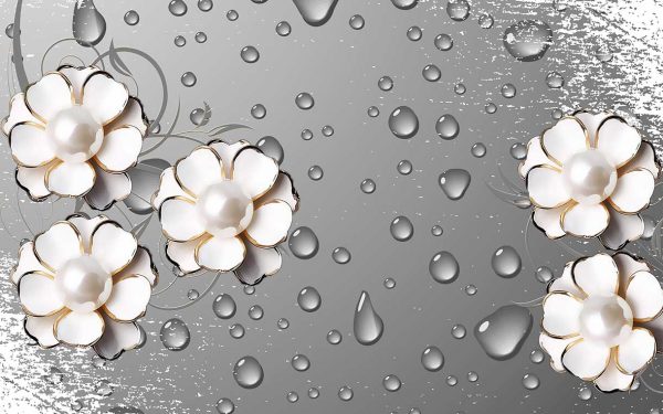 پوستر طرح گل 3D1299