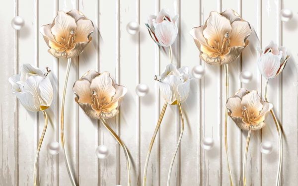 پوستر طرح گل 3D1303