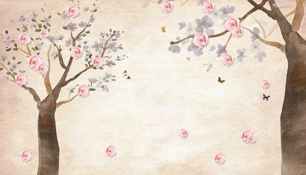 پوستر طرح گل 3D1309