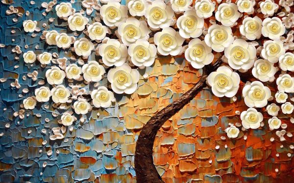 پوستر طرح گل 3D1311