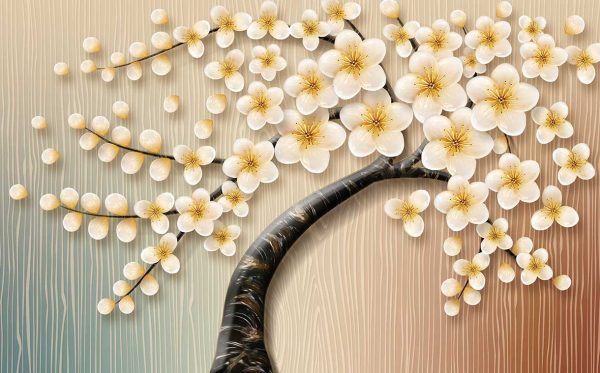 پوستر طرح گل 3D1317