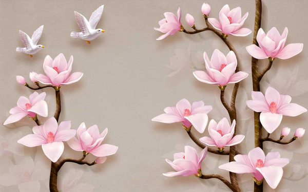 پوستر طرح گل 3D1324