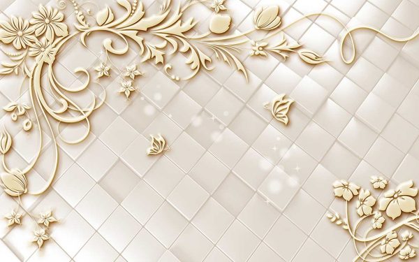 پوستر طرح گل 3D1325