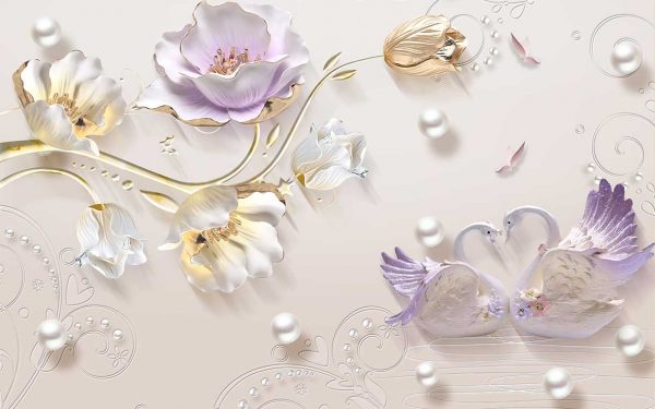 پوستر طرح گل 3D1328