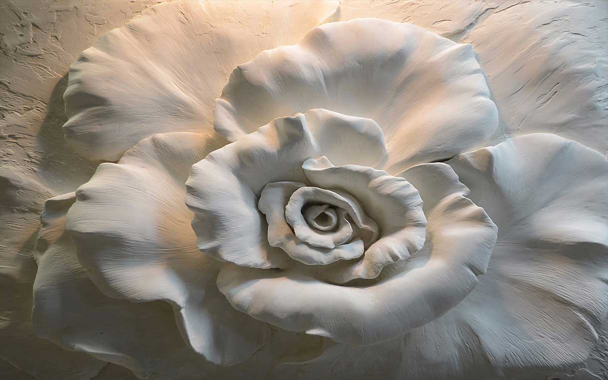 پوستر طرح گل ۳D1336