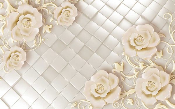 پوستر طرح گل 3D1338