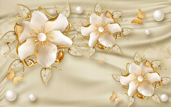 پوستر طرح گل 3D1339