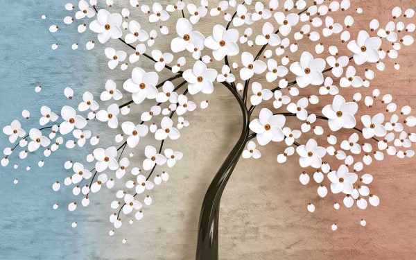 پوستر طرح درخت 3D1350