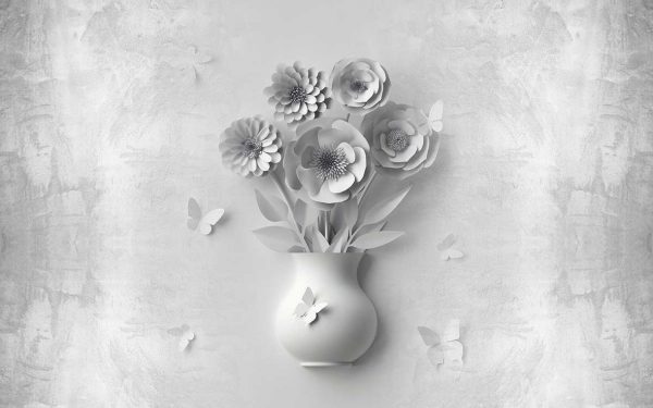 پوستر طرح گل 3D1362