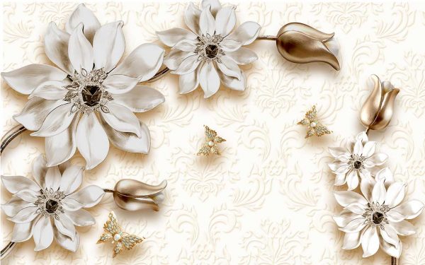 پوستر طرح گل 3D1365