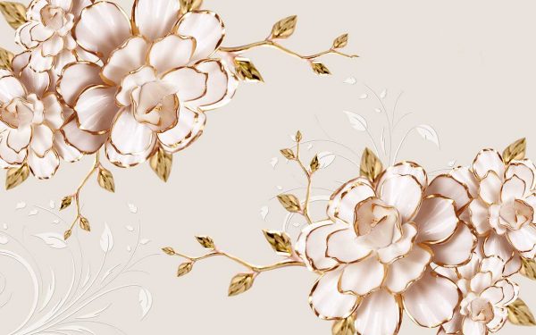 پوستر طرح گل 3D1387