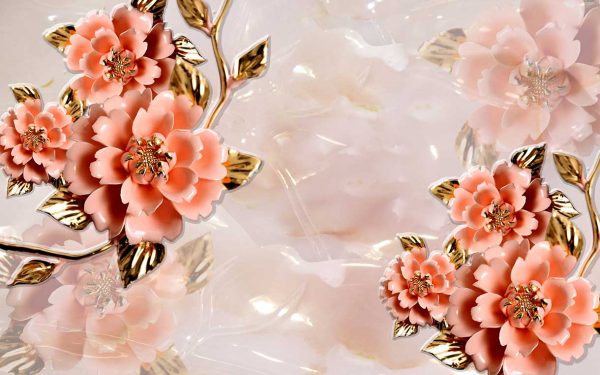 پوستر طرح گل 3D1388