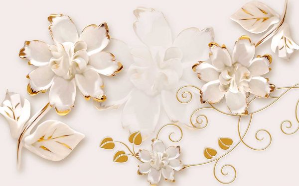 پوستر طرح گل 3D1392