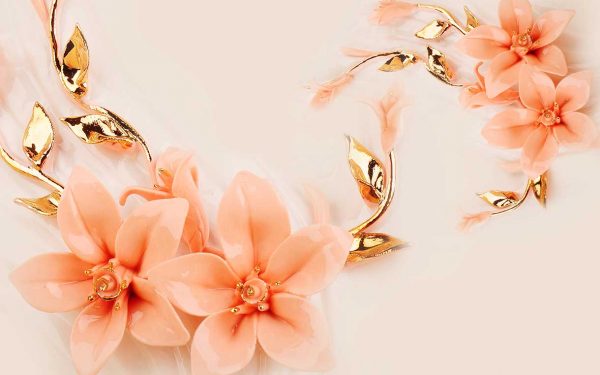 پوستر طرح گل 3D1397