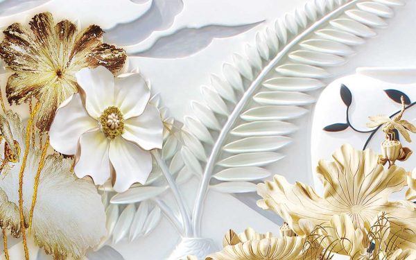 پوستر طرح گل 3D1402