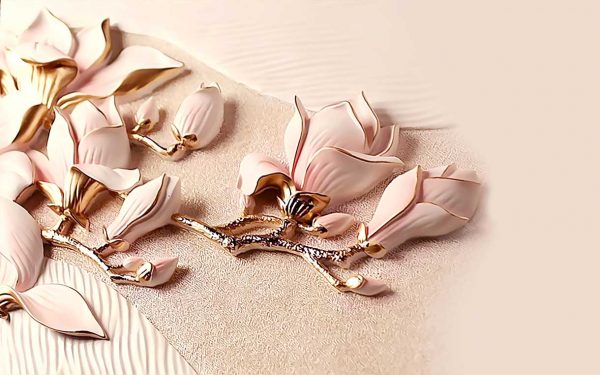 پوستر طرح گل 3D1406