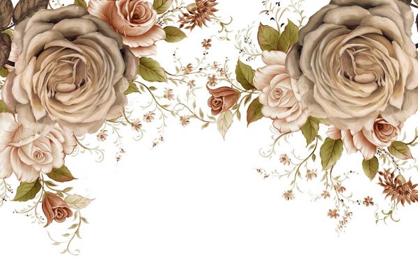 پوستر طرح گل 3D1415