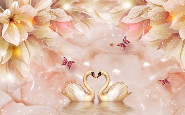 پوستر طرح گل 3D1421