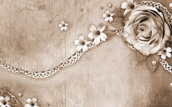 پوستر طرح گل 3D1457