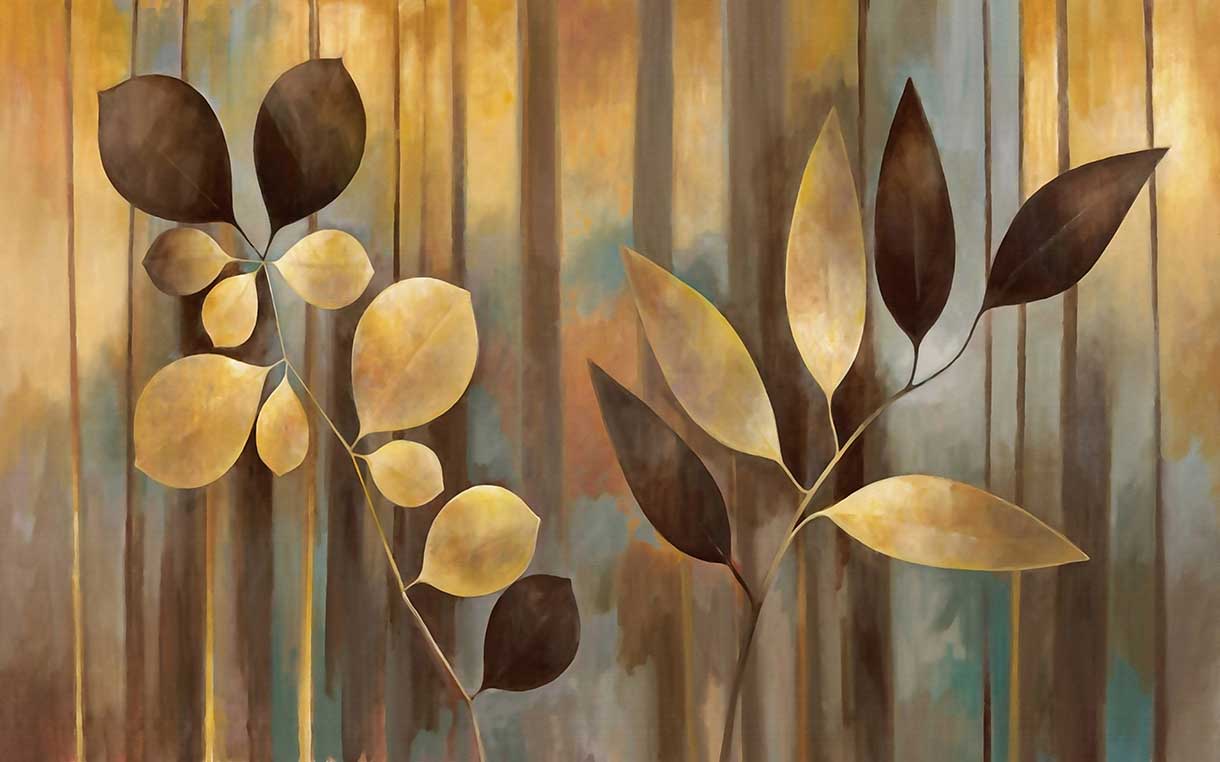 پوستر طرح برگ ۳D1459