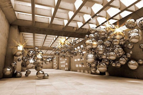 پوستر طرح گوی در میدان 3D1465