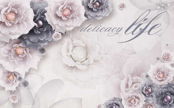 پوستر طرح گل 3D1501