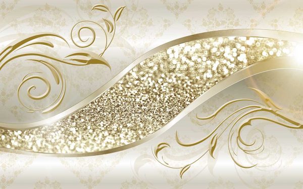 پوستر طرح گل و جواهر 3D1505