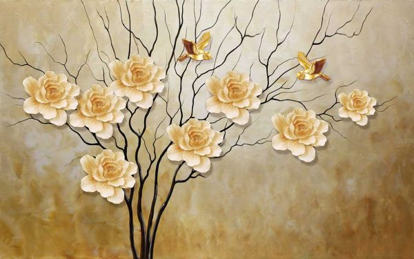 پوستر طرح گل 3D1524