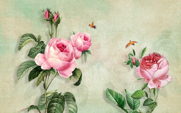 پوستر طرح گل 3D1528