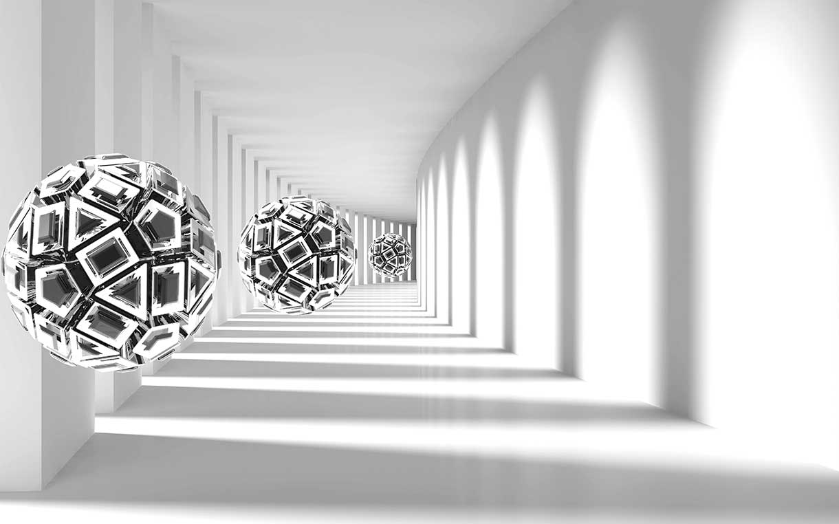 پوستر طرح گوی ۳D1537