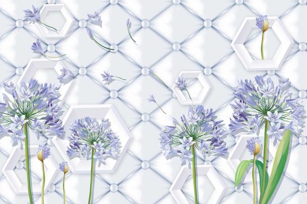 پوستر طرح گل 3D1546