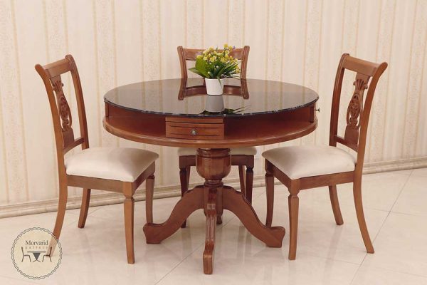 میز گرد 4 کشو صندلی سحر