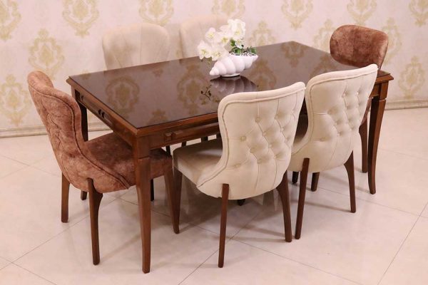 میز 6 نفره سحر صندلی طرح S118