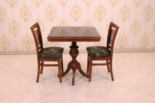 میز پایه گلدانی مربع صندلی طرح سوئدی