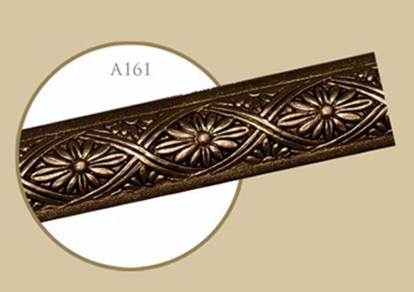 قاب چوبی پرده شیار دار / فندوقی طلایی