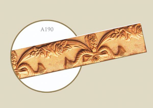 قاب چوبی پرده شمشاد / وایت واش