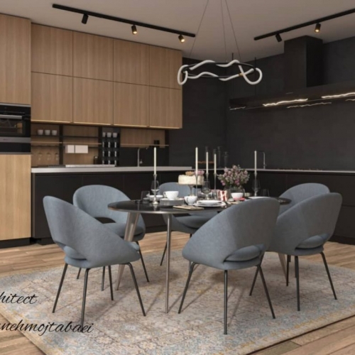 طراحی پروژه آپارتمان مسکونی در پونک