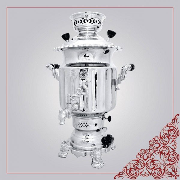 سماور ونوش 6 لیتری ارکیده ساده لبه ریختگی A46