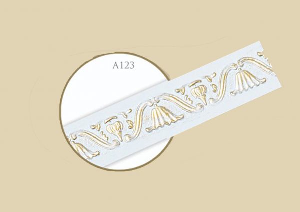 قاب چوبی پرده شیاردار چوبی 17 سانت / فندقی
