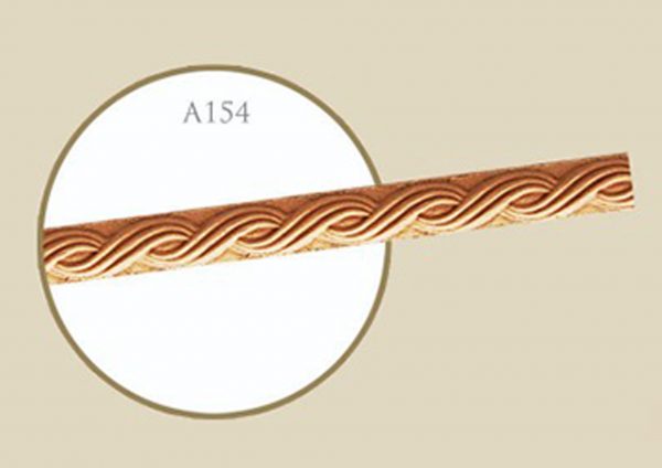 قاب چوبی پرده سانیا / عسلی نقره ای