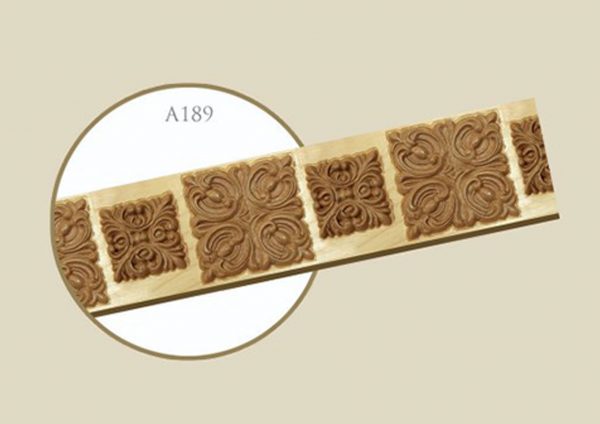 قاب چوبی پرده شمشاد / وایت واش