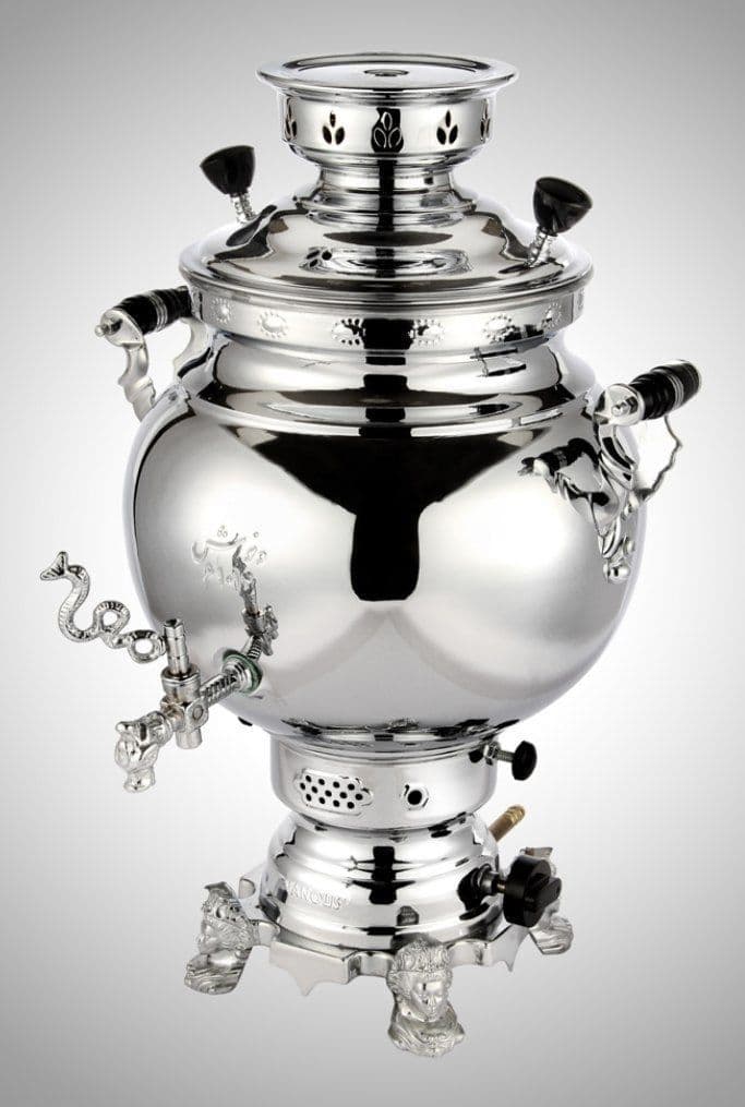 سماور ونوش ۶ لیتری روسی ساده A50