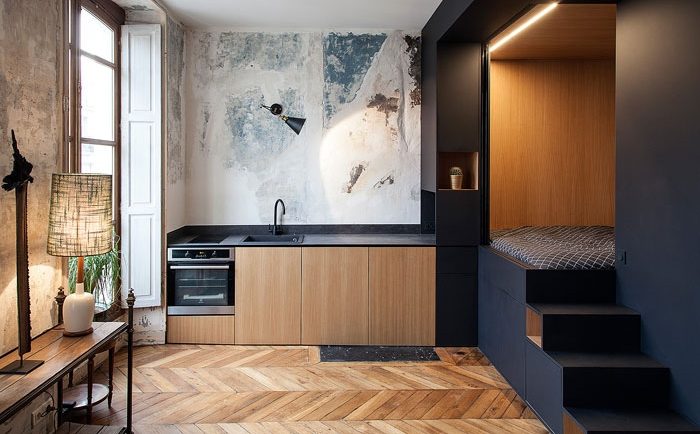 استفاده از فضای کم خانه