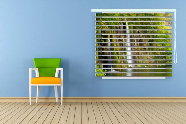 پرده زبرا طرح منظره کد ZB5031