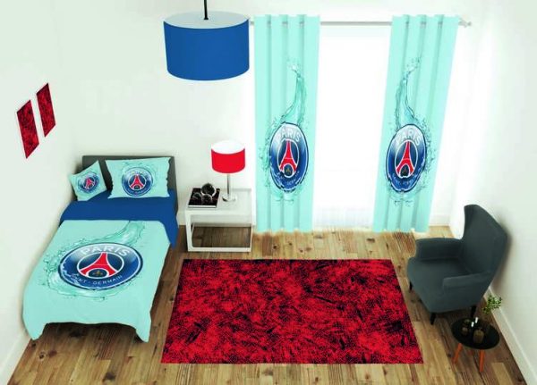 ست پرده و روتختی طرح پاری سن ژرمن Paris Saint-Germain 298