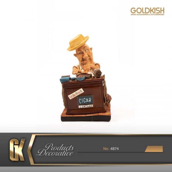 مجسمه سیگار فروش 4874