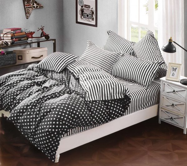 روتختی و ملحفه (دو نفره) طرح ستاره کد 52-Sky-B